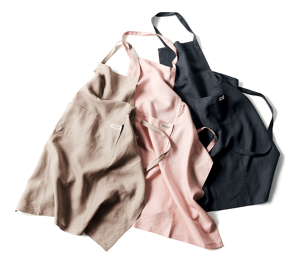 Organic linen APRON オーガニックリネンエプロン