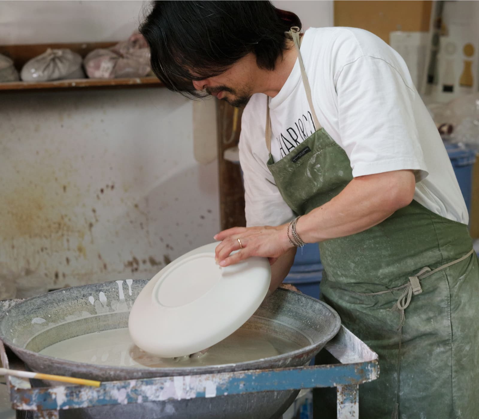 長崎 波佐見焼 藍染窯 樋渡 常司氏